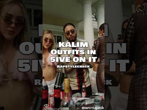 KALIM OUTFITS IN „5IVE ON IT“ 🔥 #kalim #deutschrap #dailypaper #streetwear #outfitinspo