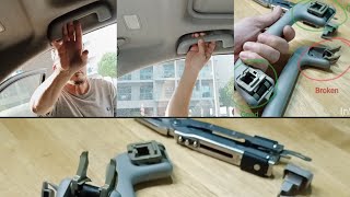 How to remove and install car grab handle | Hack | DIY | Reinstallation | Tutorial