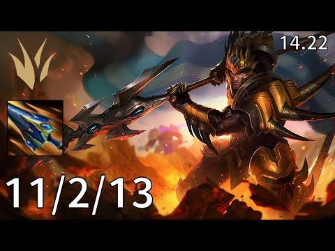Jarvan IV Jungle vs Poppy - EUW grandmaster | Patch 14.22
