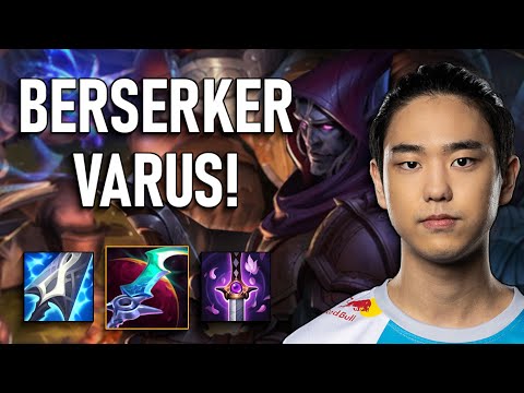 BERSERKER IS A MONSTER! C9 Berserker Varus ADC vs. Caitlyn - NA CHALLENGER GAMEPLAY Patch 13.1 S13