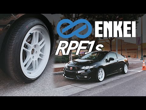 NEW WHEEL SETUP! ENKEI RPF1s for the 9th Gen!