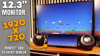 Adding a 3rd Monitor. 12.3" 1920x720. Worth it?
