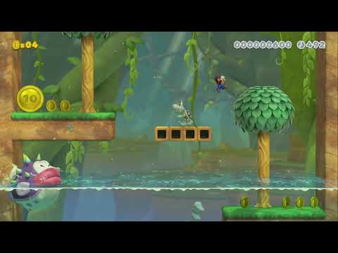 Persistent Porcupuffer Pursuit by Aiji - Super Mario Maker 2 - No Commentary 1bu