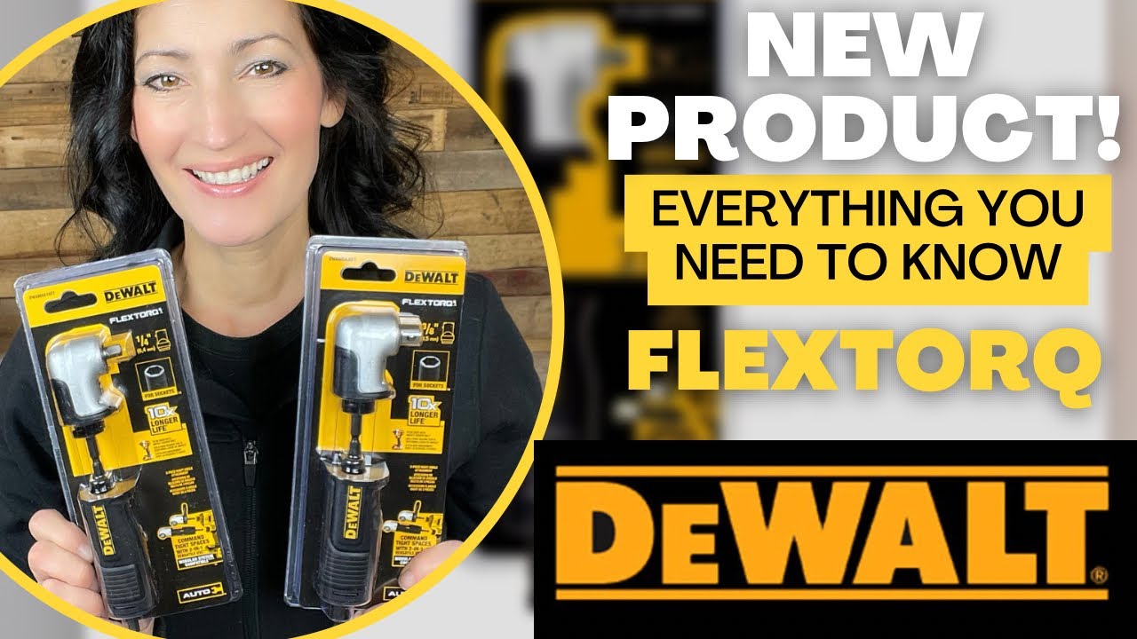 First LOOK at the NEW DeWalt FLEXTORQ Right Angle Attachment for Sockets/Impact Drivers Review
