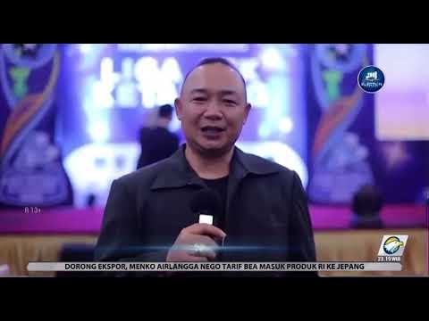 Penyerahan penghargaaan liga AFK Ketapang 2022