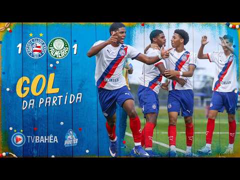SUB 17 - BAHIA 1 x 1 PALMEIRAS - GOL - BRASILEIRO (22/07/26)