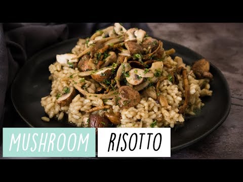 How To Make Vegan Mushroom Risotto