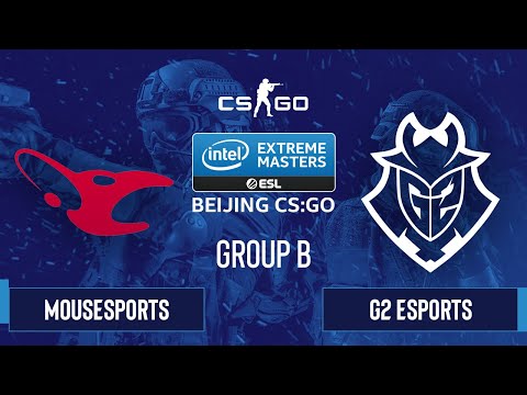 CS:GO - G2 Esports vs. mousesports [Dust2] Map 2 - IEM Beijing 2020 Online - Group B - EU