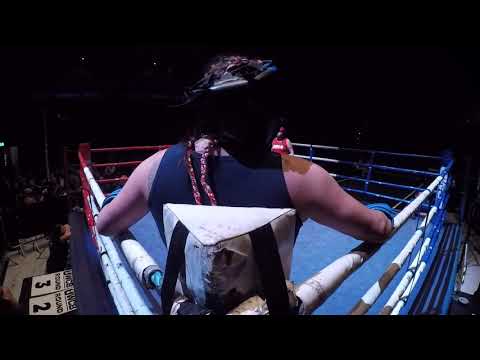 Ultra White Collar Boxing | Hull | Georgia Lethal Leigh Clements vs Anna  ANA Kobylinska