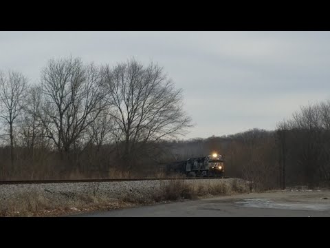 KNWA KN 50 Loaded Coal Train Passing Through Bremen 12/19/22