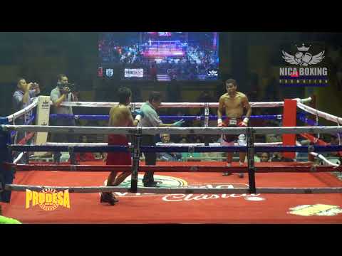 Winston Campos (Nic) VS Martin Cardona (Mex)  - Nica Boxing Promotions