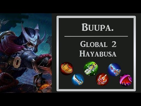 Ninja Midlane Hayabusa | Top 2 Global Hayabusa by Buupa. | Mobile Legends