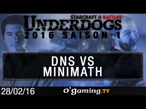 DnS vs MiNiMaTh - PvZ - Underdogs 2016 S1 - Qualifier #3