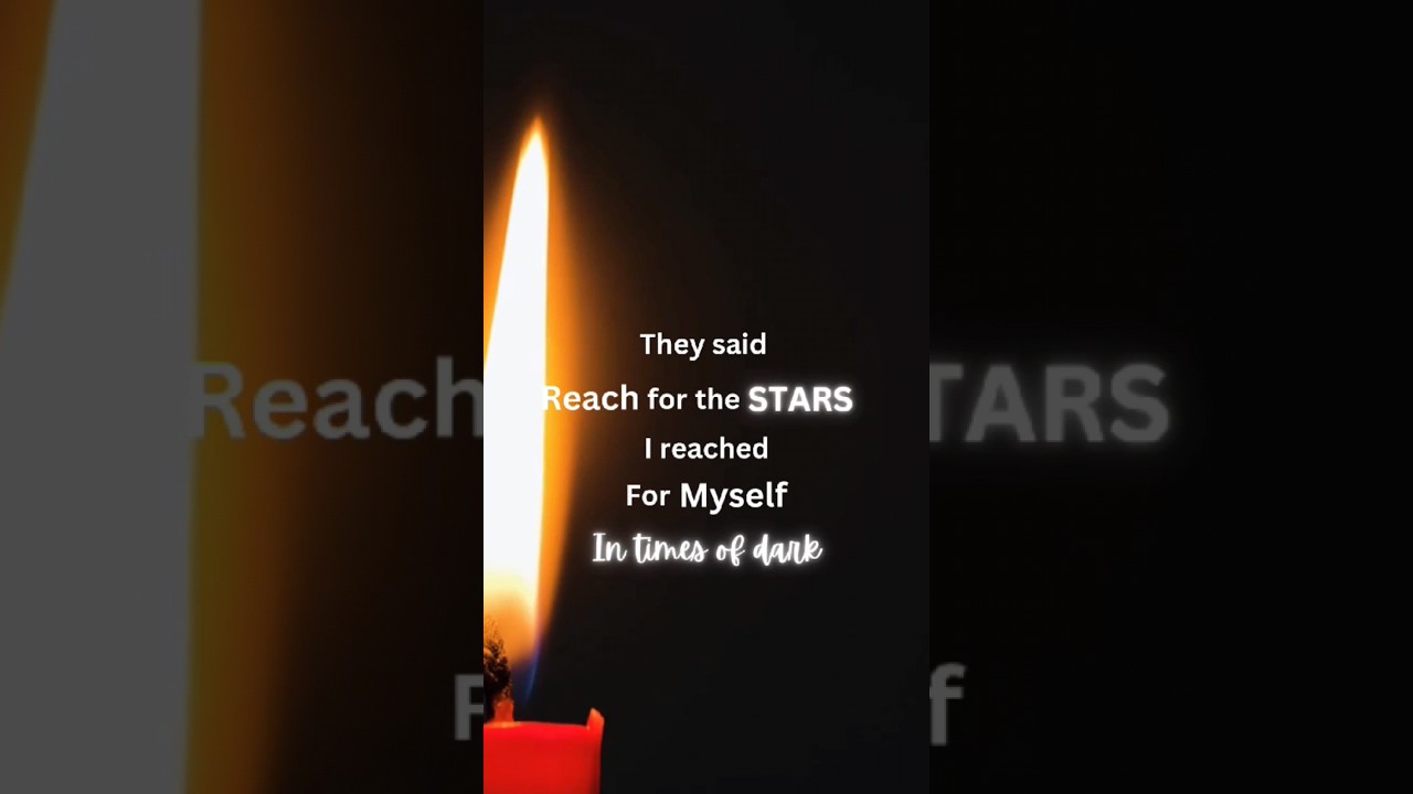Reach for the Stars #poetry #shorts #selfdiscovery #selfworth #lyrics #motivation #quotes