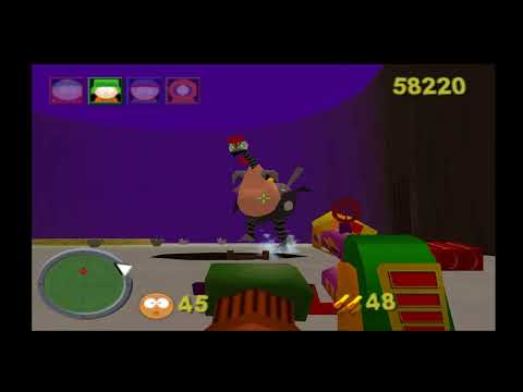 Nintendo 64 South Park Game Bossfight The Giant Robot Turkey 4K UHD 60Fps (Project 64)