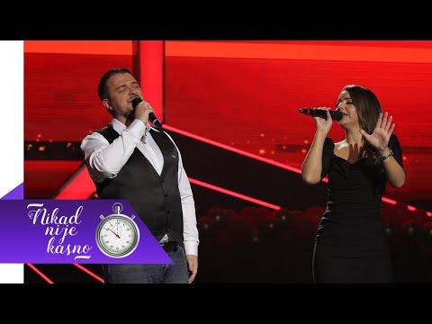 Aleksandar Popovic i Sandra Mladenovic - Ponoc - (live) - NNK - EM 15 - 01.01.2023.