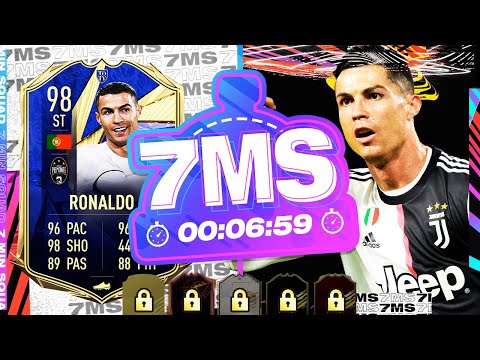 98 TEAM OF THE YEAR RONALDO VS @CapgunTom !! 7 MINUTE SQUAD BUILDER - FIFA 21 ULTIMATE TEAM