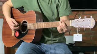 Video thumbnail for FENDER CC-60S ALL MAHOGANY Sound Test (No Effect!) by Tuguldur Ariunbold