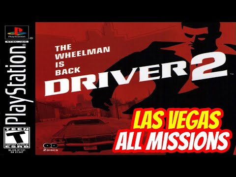 Driver 2 (PS1) Walkthrough - 03 - Las Vegas ALL MISSIONS