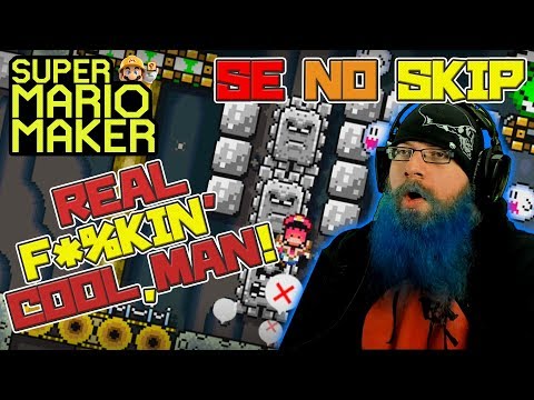 REAL FREAKIN' CUTE, MAN! - Super Mario Maker - Super Expert No Skip with Oshikorosu