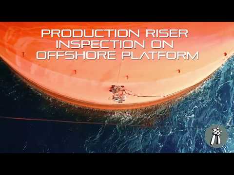 Production Riser Inspection on Offshore Platform