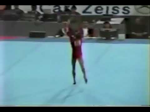 10th AA PRK Choi Gyong Hui FX 1989 World Gymnastics Championships 9 812