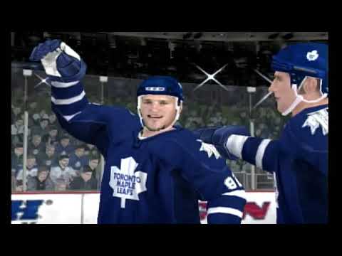 NHL 06 Season mode - San Jose Sharks vs Toronto Maple Leafs