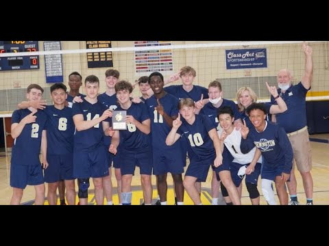 2021-NEWINGTON 3-0 GLASTONBURY-Varsity Boys Volleyball CCC Tournament Final-Highlights