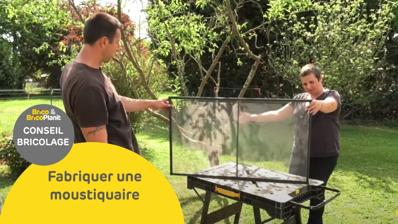 Conseil-bricolage: Fabriquer une moustiquaire