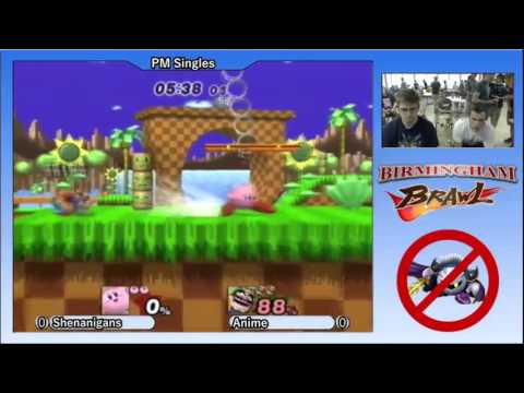 Birmingham Brawl 2 PM Singles - Shenanigans (Kirby) vs. Anime (Wario)