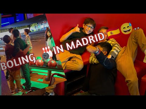 Bolos en Centro Comercial Plenilunio in Madrid Spain 🇪🇦. 🎳😅🤗