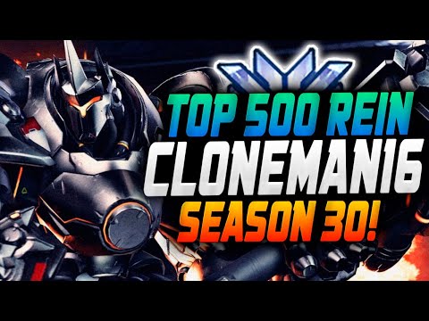 Cloneman16 Top 500 Reinhardt Main - Season 30