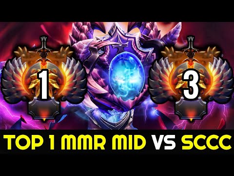 TOP 1 MMR vs TOP 3 MMR — IG.EMO Mid vs SCCC