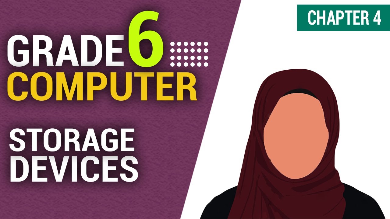 Storage Devices | Chapter 4 | Computer | Grade 6
