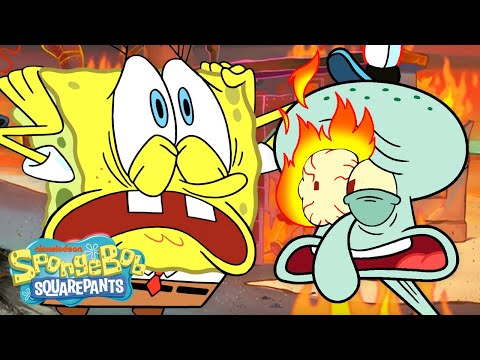 Bikini Bottom's Biggest Catastrophes! 💥 | 3 Hours | @SpongeBobOfficial