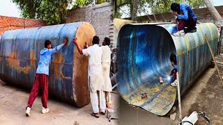Amazing Manufacturing Process of Making Diesel Fuel Tanker in Factory | How to Make Fuel Tanker