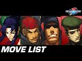 The King Of Fighters 2001 Team Ikari Warriors Move List