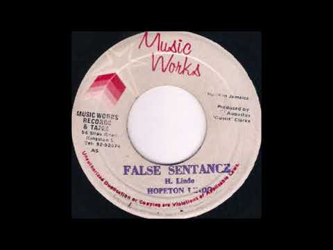 Hopeton Lindo - False Sentence