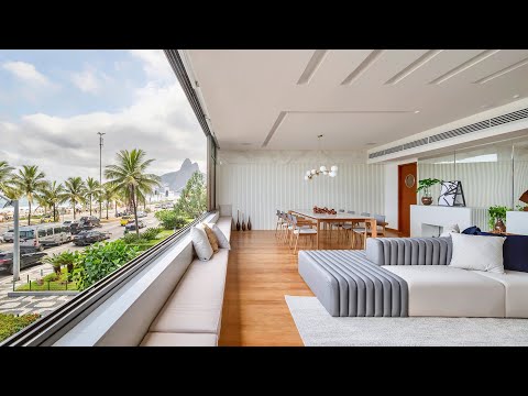 Brand new oceanfront apartment in Ipanema - Ipa004