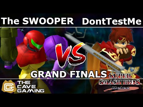 DontTestMe (Roy) Vs. The SWOOPER (Samus) GRAND FINALS - The Cave Melee