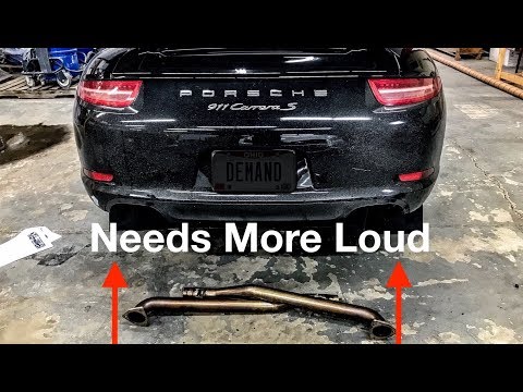 Installing Shark Werks Sport Exhaust on Porsche 911 Carrera S