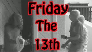 Epic Scare Prank Friday The 13th (Slenderman & Chuckey)