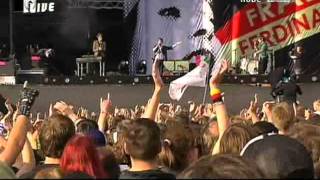 Franz Ferdinand Take Me Out/The Fallen/Darts of Pleasure Live At Rock Am Ring 2006