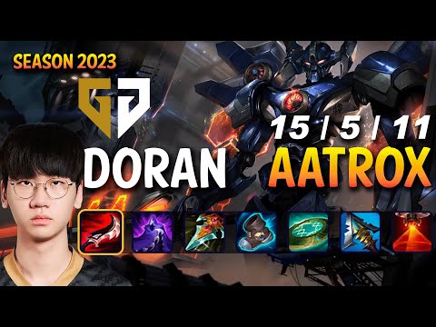GEN Doran AATROX vs SETT Top - Patch 13.15 KR Ranked