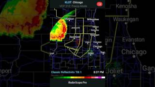 Doppler Radar - Rockford Illinois Bow Echo - July 18, 2017(5)