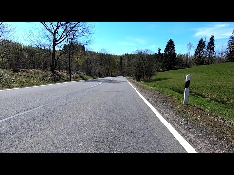 Hohegeiß nach Zorge - Rennrad Abfahrt Harz