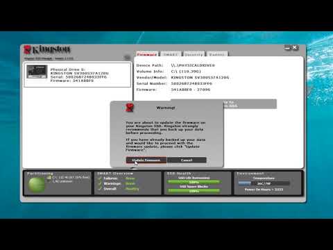 Kingston SSD Firmware Update