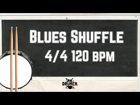 Blues Shuffle | 4/4 | 120 bpm | Drum Loop