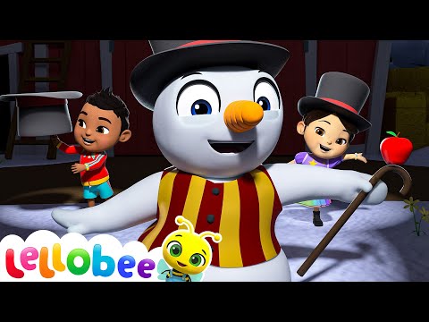 Snowman Showman! | An Original Lellobee Song for Children - Kids Karaoke