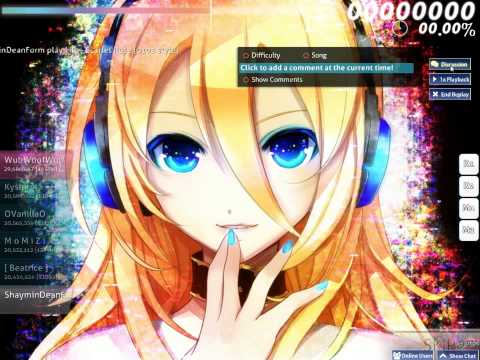 Osu!- Scarlet Rose- I lasted 7 seconds........